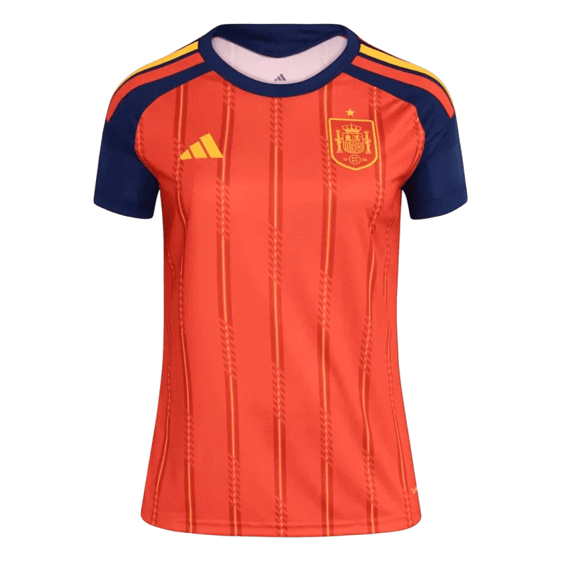 def87cd52d94054df872c18351ee4ca2.png Women Spain Home Jersey 2026 world cup - Image 1