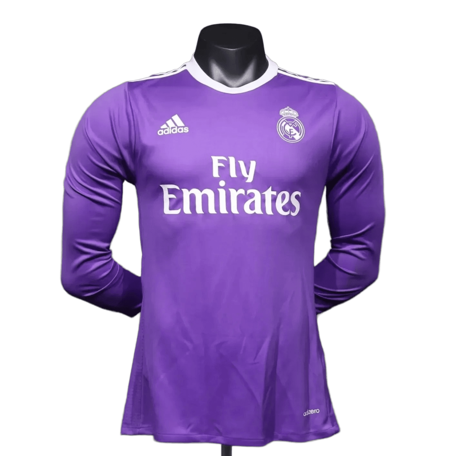 1000038478.png Retro Real Madrid 2016-2017 Away Long sleeve Soccer Jersey player Version - Image 1