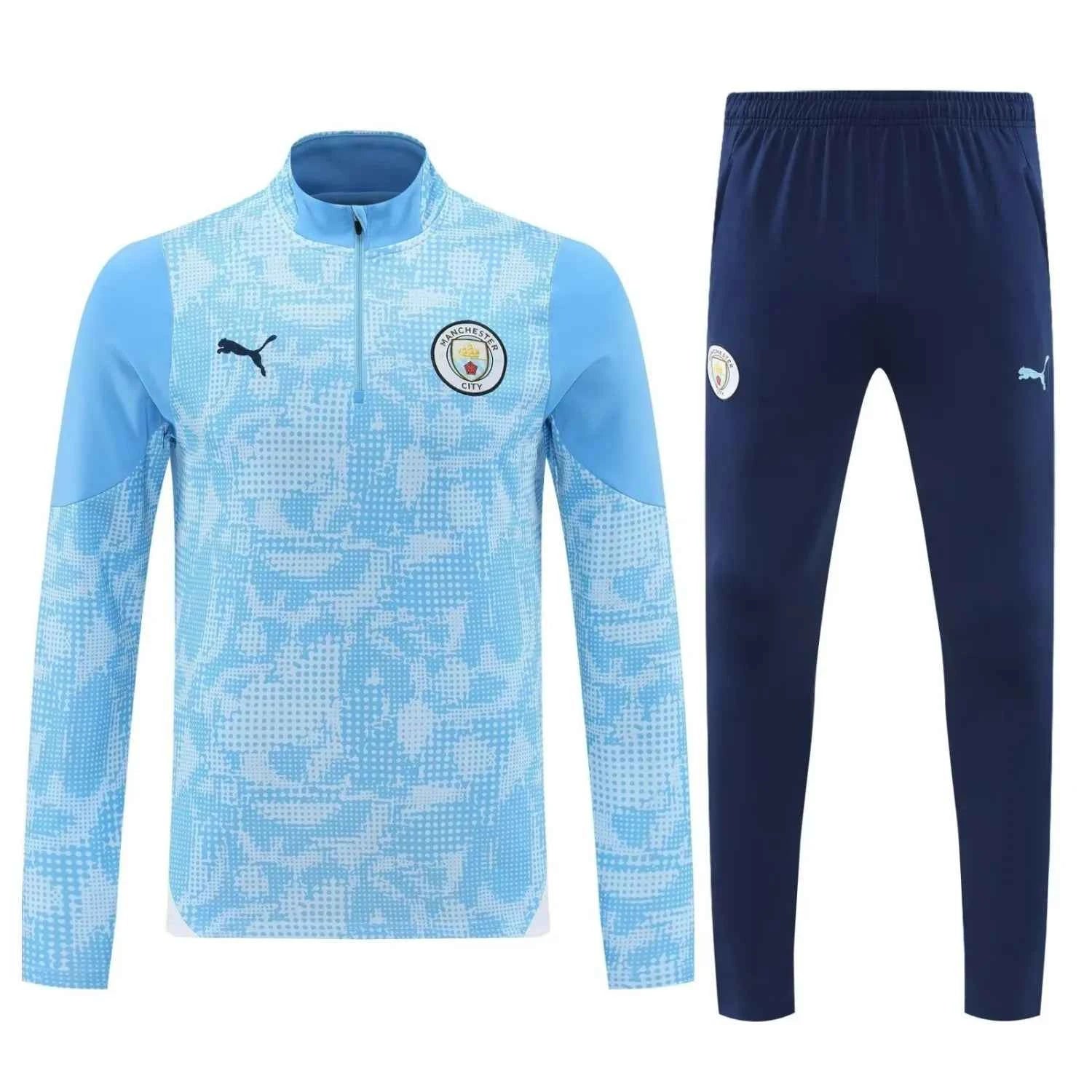 4e5a1484c78c761e.jpg Manchester 25/26 City Training Light Blue Kit - Image 1