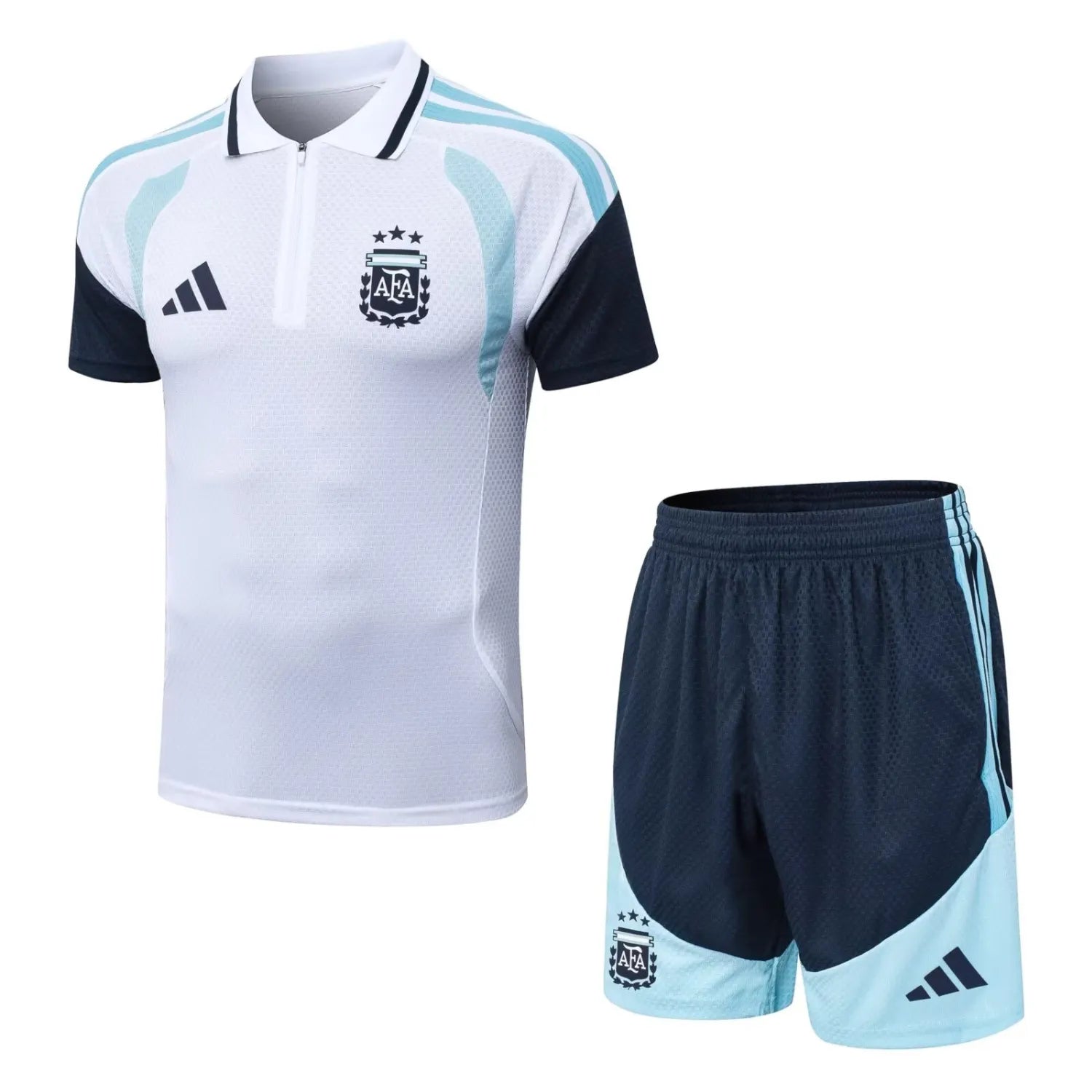 9536ea99bce39234.jpg Argentina Training White With Pants Sets Soccer Jersey 26-27- Player Version - Image 1