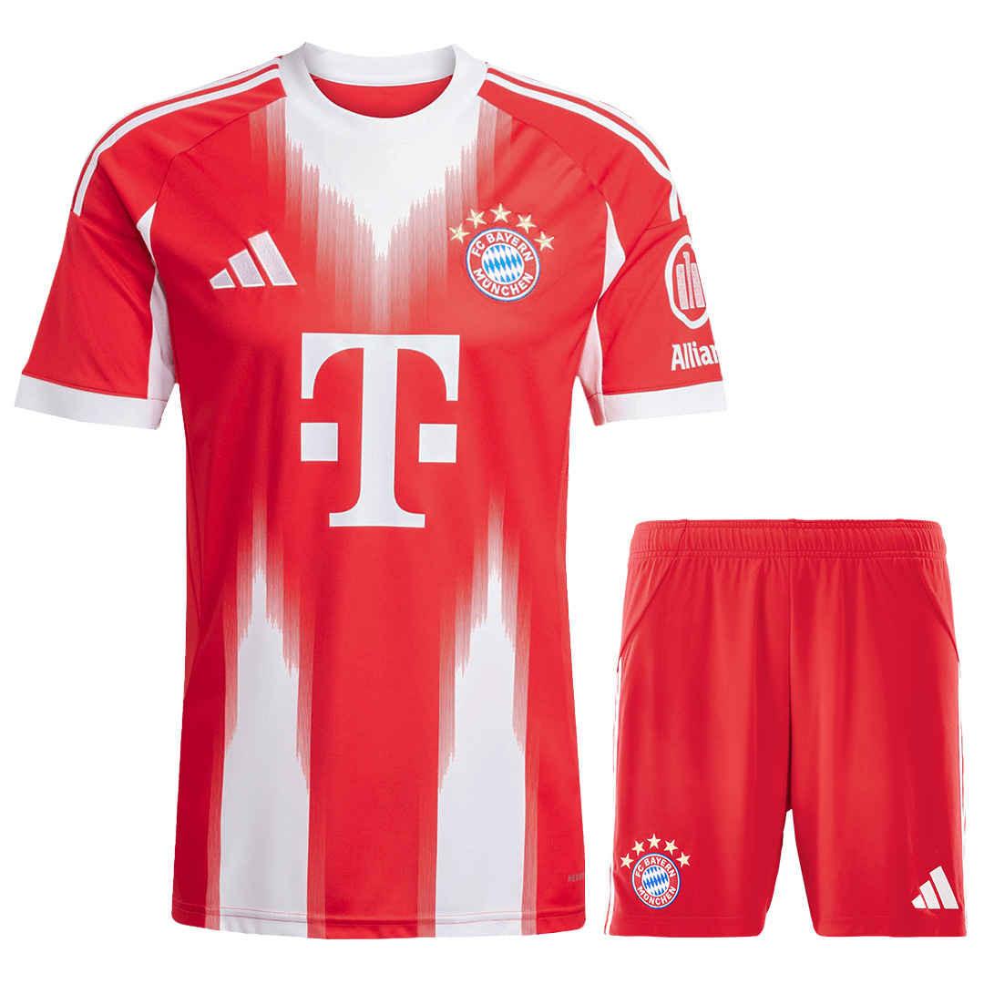 Bayern-Munich-Home-Jersey-Kit-2025-26.jpg Bayern Munich Soccer Jersey + Short Home 2025/26 – Fan version - Image 1