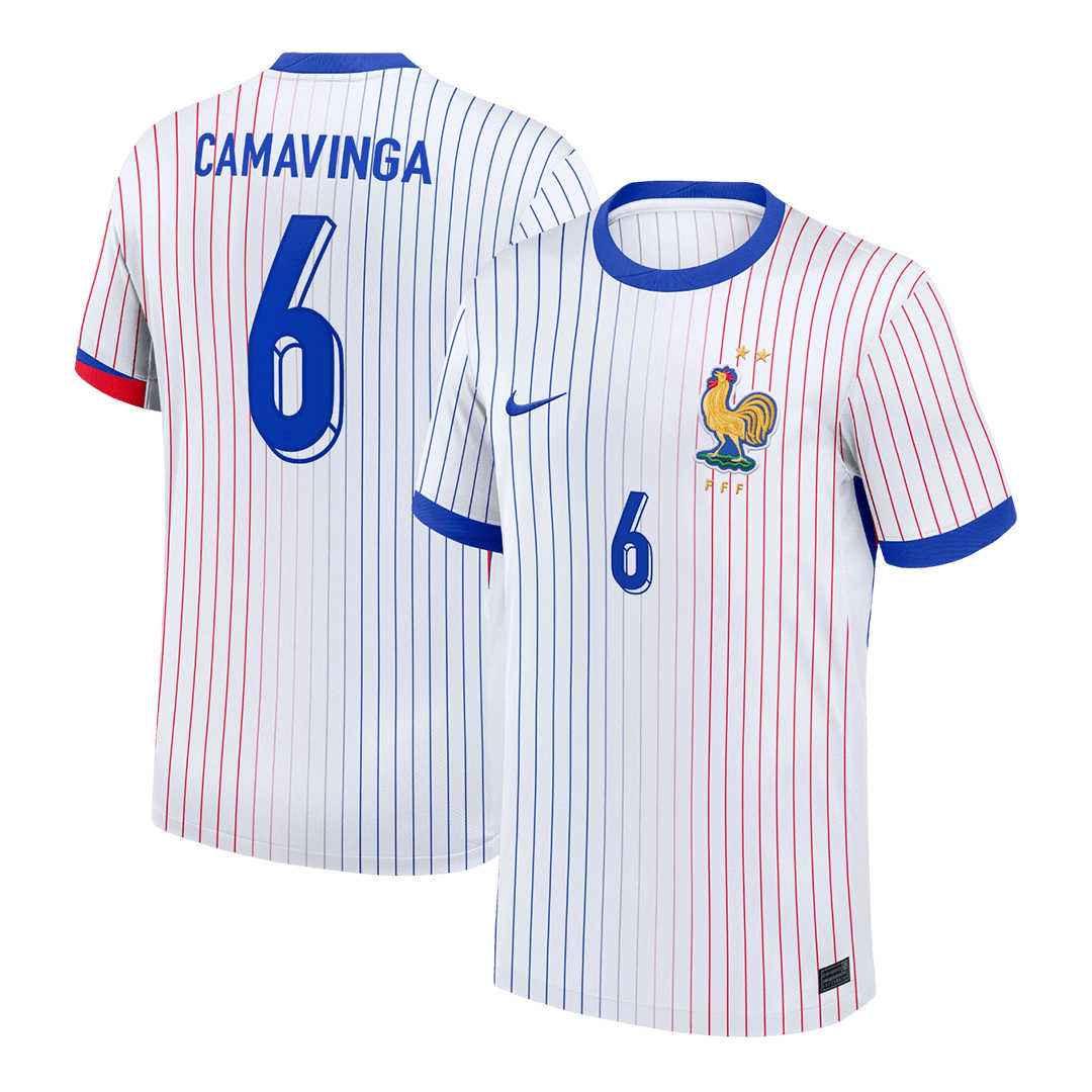 CAMAVINGA-6-France-Away-Jersey-2025-26_109.jpg France Soccer Jersey Away 2025 (CAMAVINGA #6) – Fan Version - Image 1