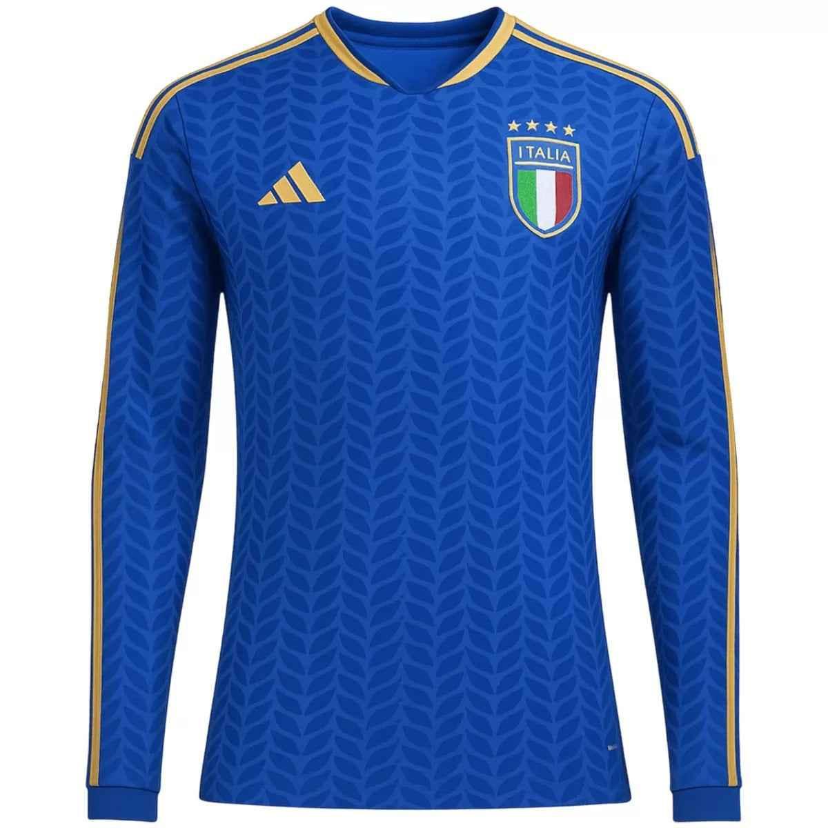 Italy-Home-Long-Sleeve-Jersey-2026.jpg ITALY world cup 2026 HOME JERSEY Fan Version (Long Sleeve) - Image 1
