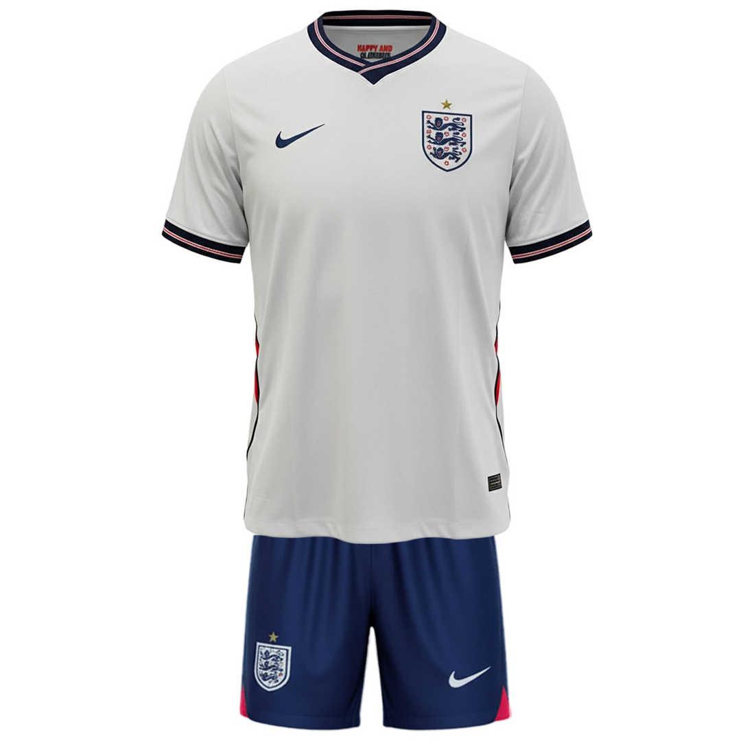 Kids-England-Home-Jersey-Kit-2026.jpg England Home World Cup 2026 Soccer Jersey + Short (KIDS) - Image 1
