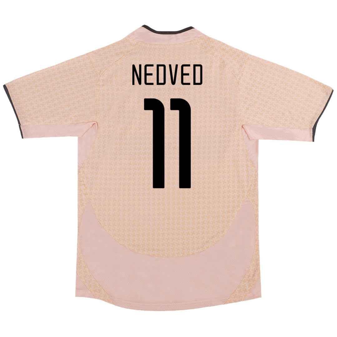 NEDVED-11-Retro-Juventus-Away-Jersey-2003-04.jpg Juventus Retro Soccer Jersey Away 2003/04 (NEDVED #11) - Image 1