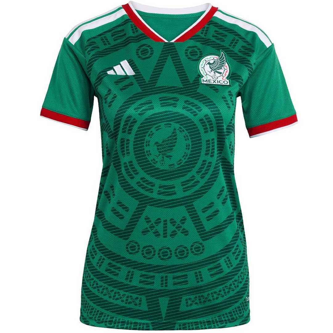Women-Mexico-Home-Jersey-World-Cup-2026.jpg Mexico Home Soccer Jersey World Cup 2026 Womens - Image 1