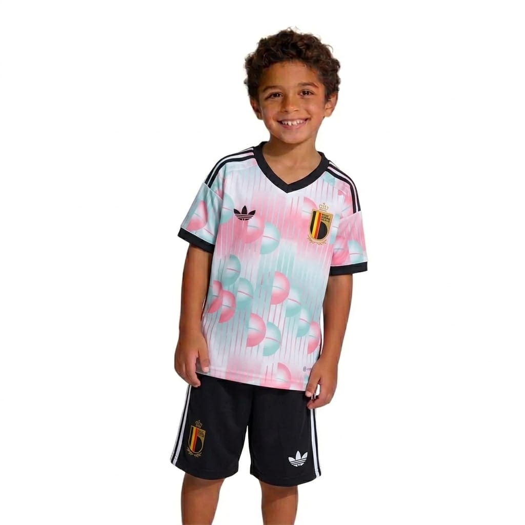 f8ac763e-397e-441f-9b96-af8e63876f26.jpg Belgium World Cup 2026 Home Kit (Kids) - Image 1